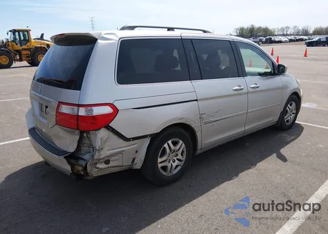 2007 Honda Odyssey Ex-L from USA, damaged, VIN 5FNRL38657B419322
